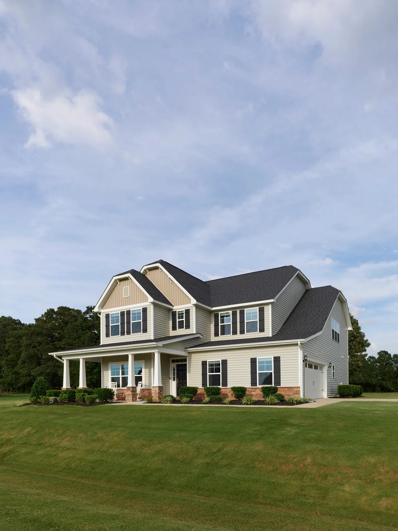 A beautiful home with Mastic Siding
